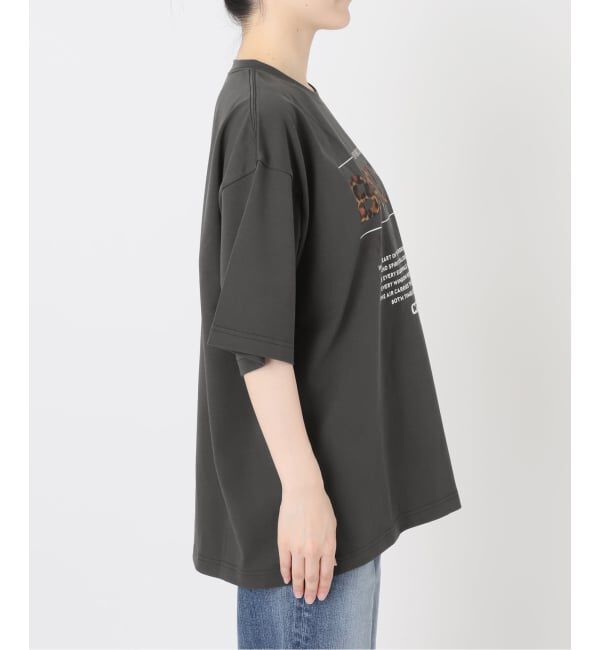 Spick and Span「《新色 / 追加》ロゴオーバーTシャツ」|Tシャツ・カットソー|