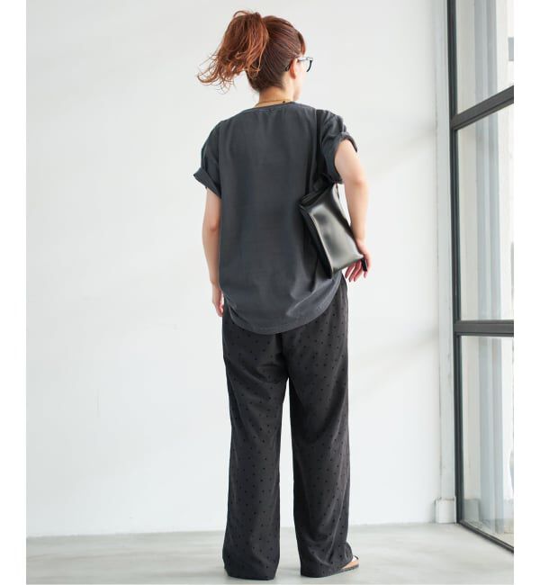 Spick and Span「《WEB限定 / 追加2》フロッキードットイージーパンツ」|その他|