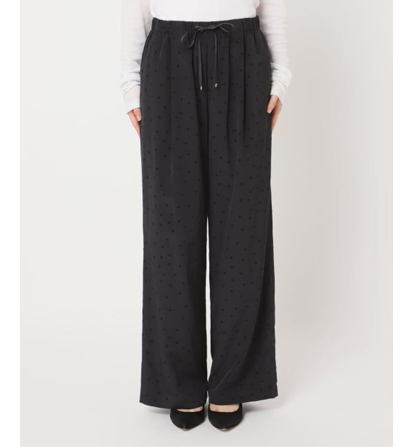 Spick and Span「《WEB限定 / 追加2》フロッキードットイージーパンツ」|その他|