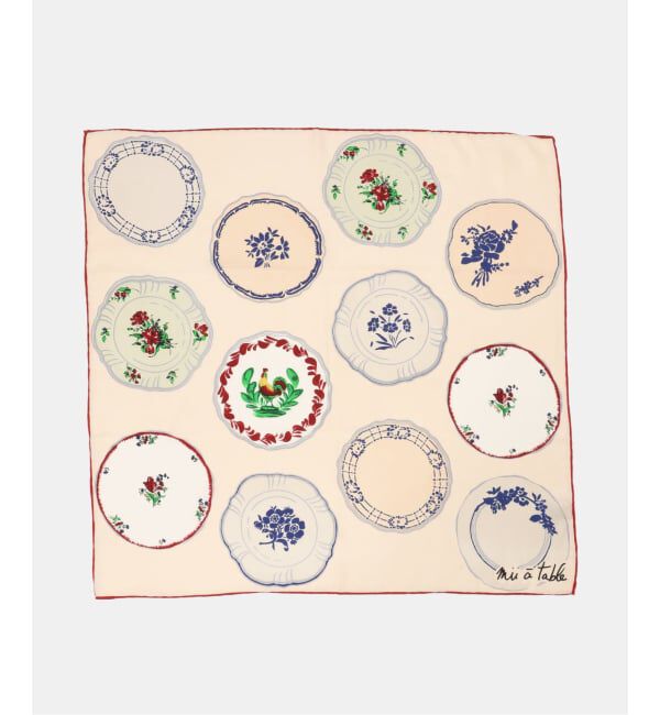 Spick and Span「Mii / ミイ SCARF 65*65」|バンダナ・スカーフ|