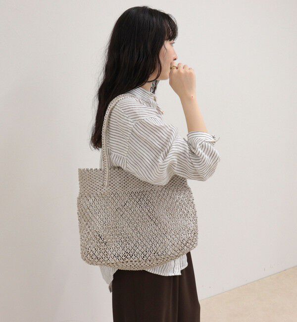 fredy emue「【BAGMATI/バグマティ】ラメコードメッシュトートバッグ」|トートバッグ|