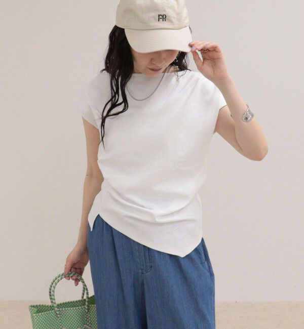 fredy emue「アシメデザインカットソーブラウス」|Tシャツ・カットソー|