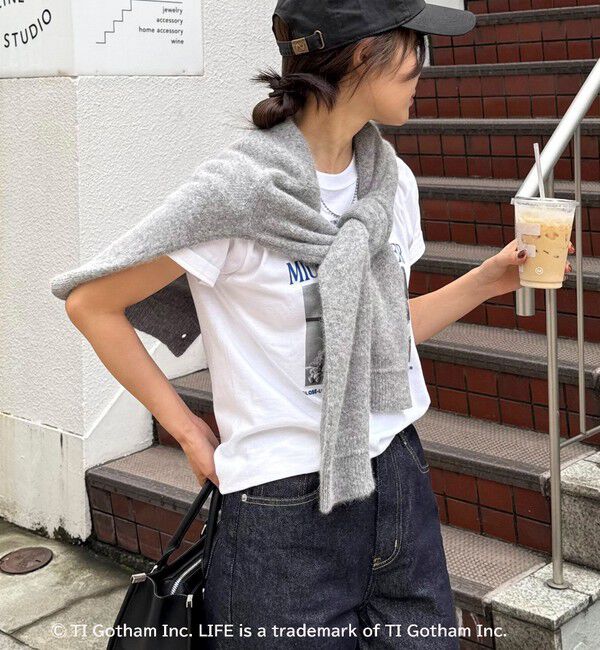 fredy emue「【haru &times; GOOD ROCK SPEED】PhotoロゴコンパクトTシャツ」|Tシャツ・カットソー|
