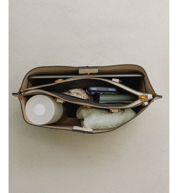 E'POR「【E'POR】BAMBOO BAG Medium/軽量・通勤・26SS」|ハンドバッグ|