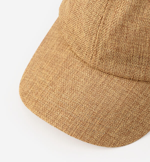 ORCIVAL「ORCIVAL | ラフィアライク 6Pキャップ UNISEX」|キャップ・キャスケット|