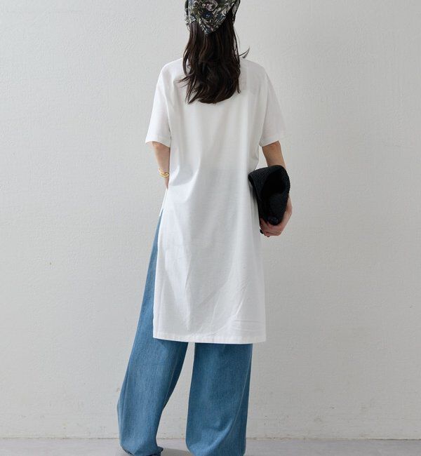  「【HERITANOVUM】ロングテールTシャツ」|Tシャツ・カットソー|