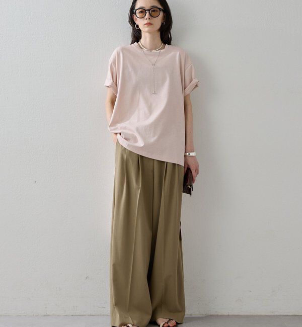  「【HERITANOVUM】ロングテールTシャツ」|Tシャツ・カットソー|