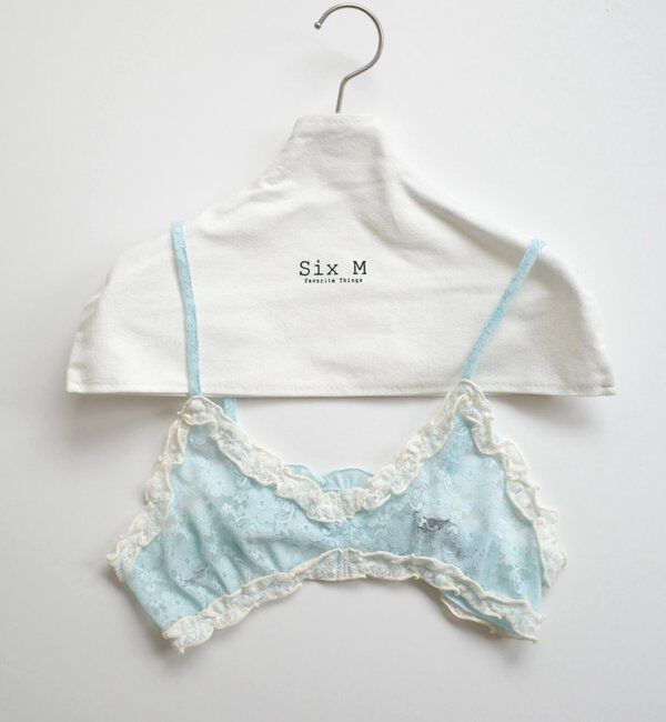  「【SixM 】Lingerie bra」|シャツ・ブラウス|サックスブルー