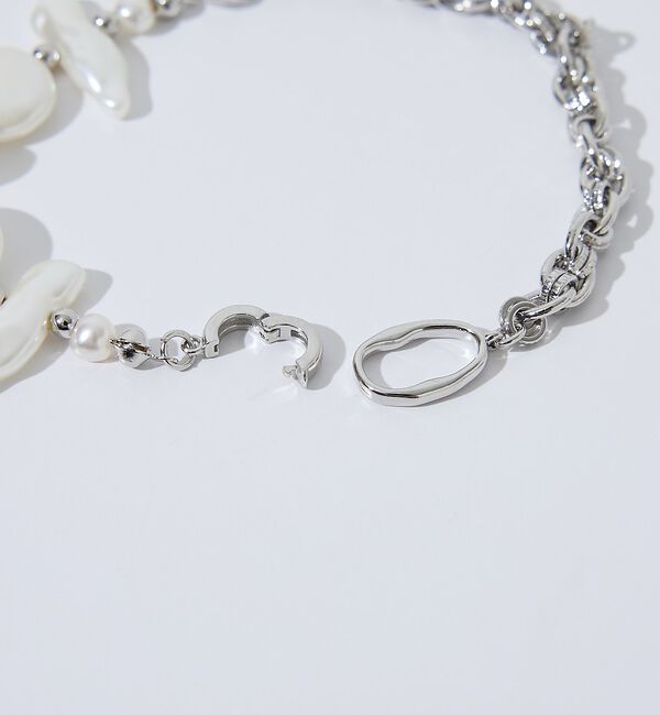 collex「【dignif】【金属アレルギー対応】ブレスレット　Pearl Link」|ブレスレット・バングル|