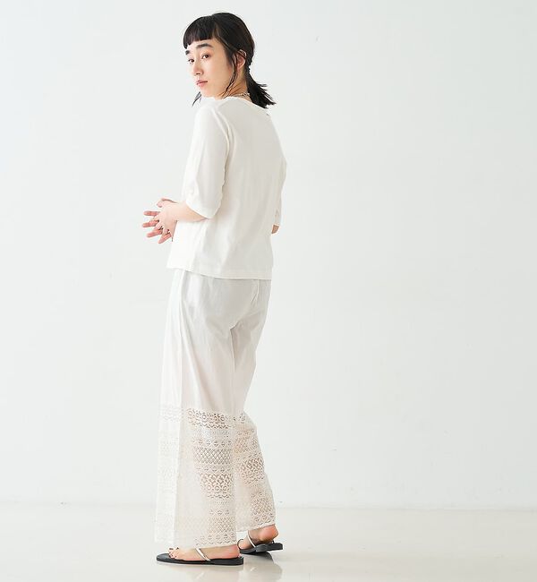 collex「レースクロップドイージーパンツ」|その他|
