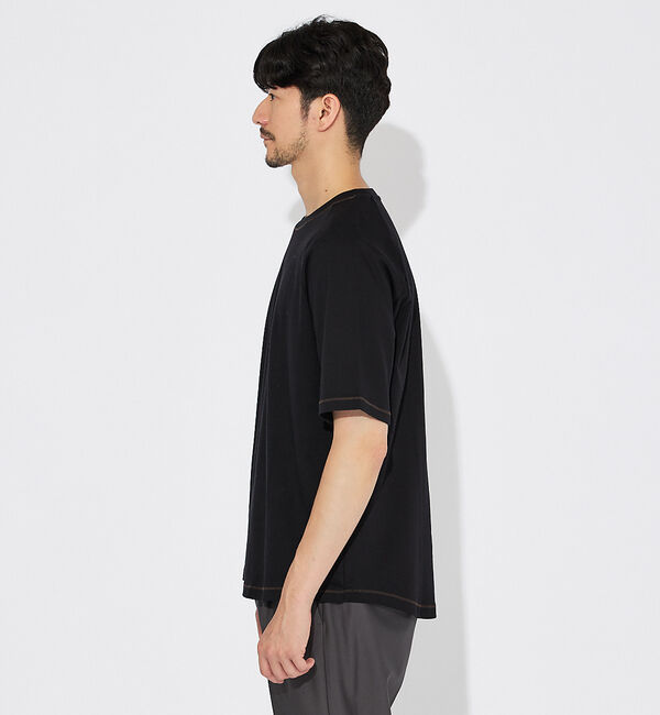 ABAHOUSE「【ロイヤルポンチ】シルクタッチ アトリエTシャツ」|Tシャツ・カットソー|