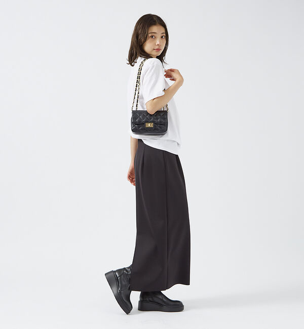 Rouge vif「追加【Mollini/モリーニ】厚底 ストレッチブーツ / プラットフォーム /」|ショートブーツ|