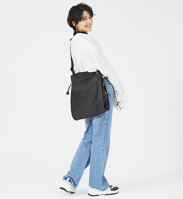 LOWELL things「【TVドラマ使用商品】Anfis/ナイロンワンショルダーバッグ」|トートバッグ|