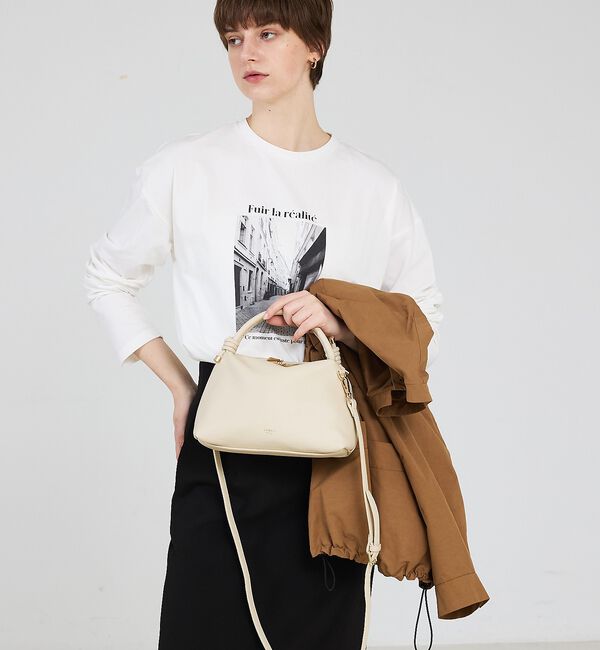 LOWELL things「【再入荷/新色追加】Muget/ダブルハンドルミニショルダーBAG【予約】」|ショルダー・メッセンジャー|