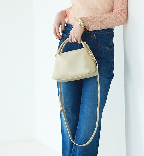 LOWELL things「【再入荷/新色追加】Muget/ダブルハンドルミニショルダーBAG【予約】」|ショルダー・メッセンジャー|