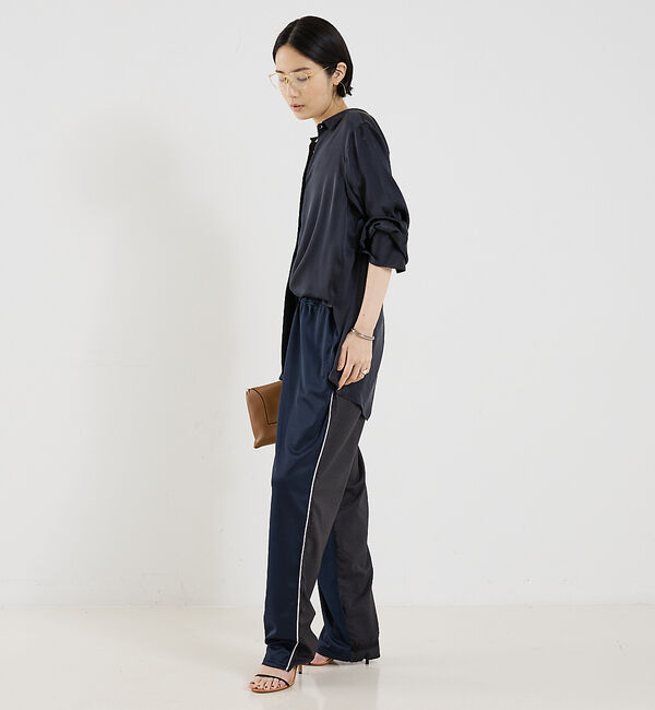The Store by C' 「【COCUCA】ウォッシャブルシルクシャツ」|シャツ・ブラウス|