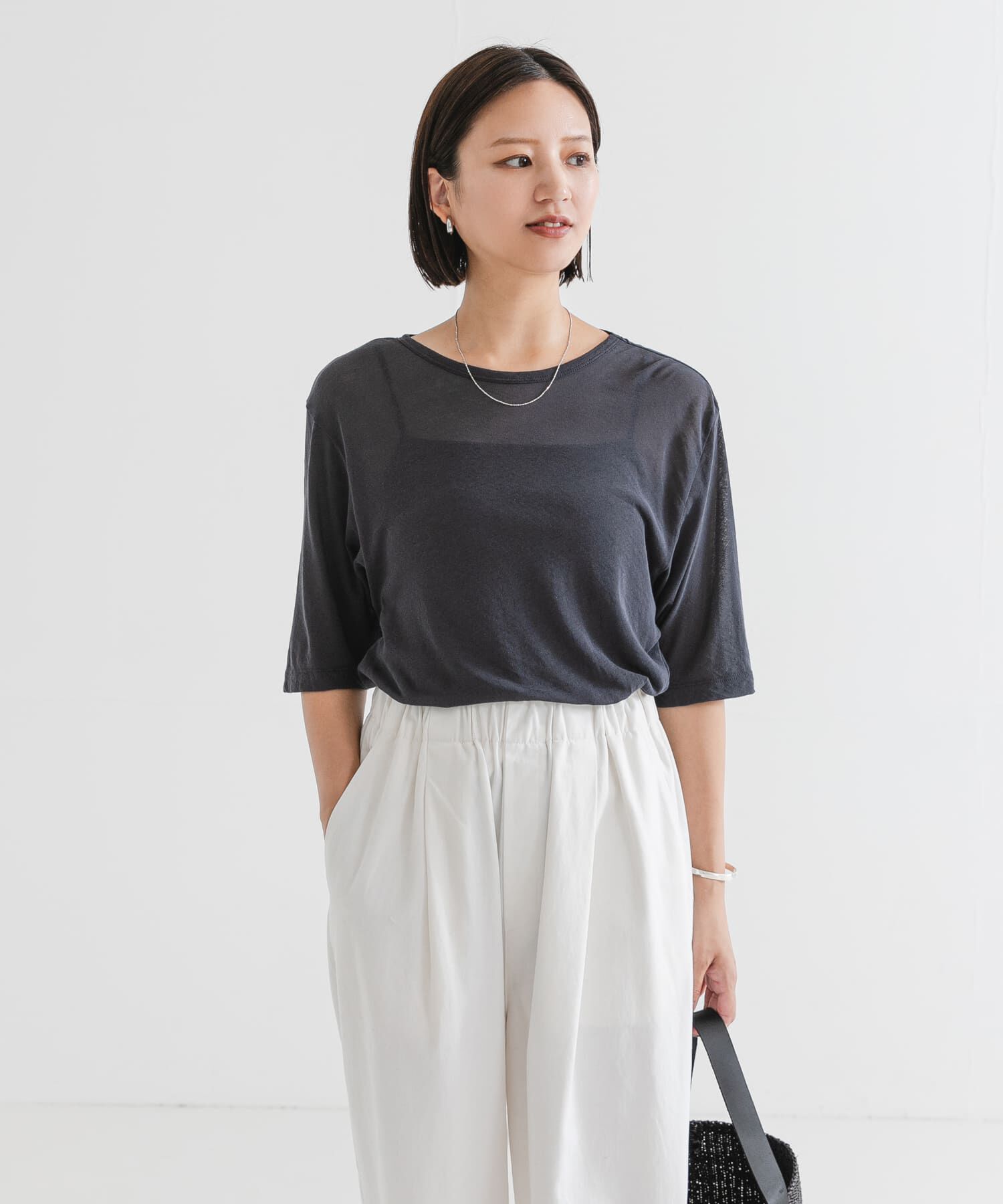 URBAN RESEARCH「new basic　ドライツイストシアーTシャツ」|Tシャツ・カットソー|