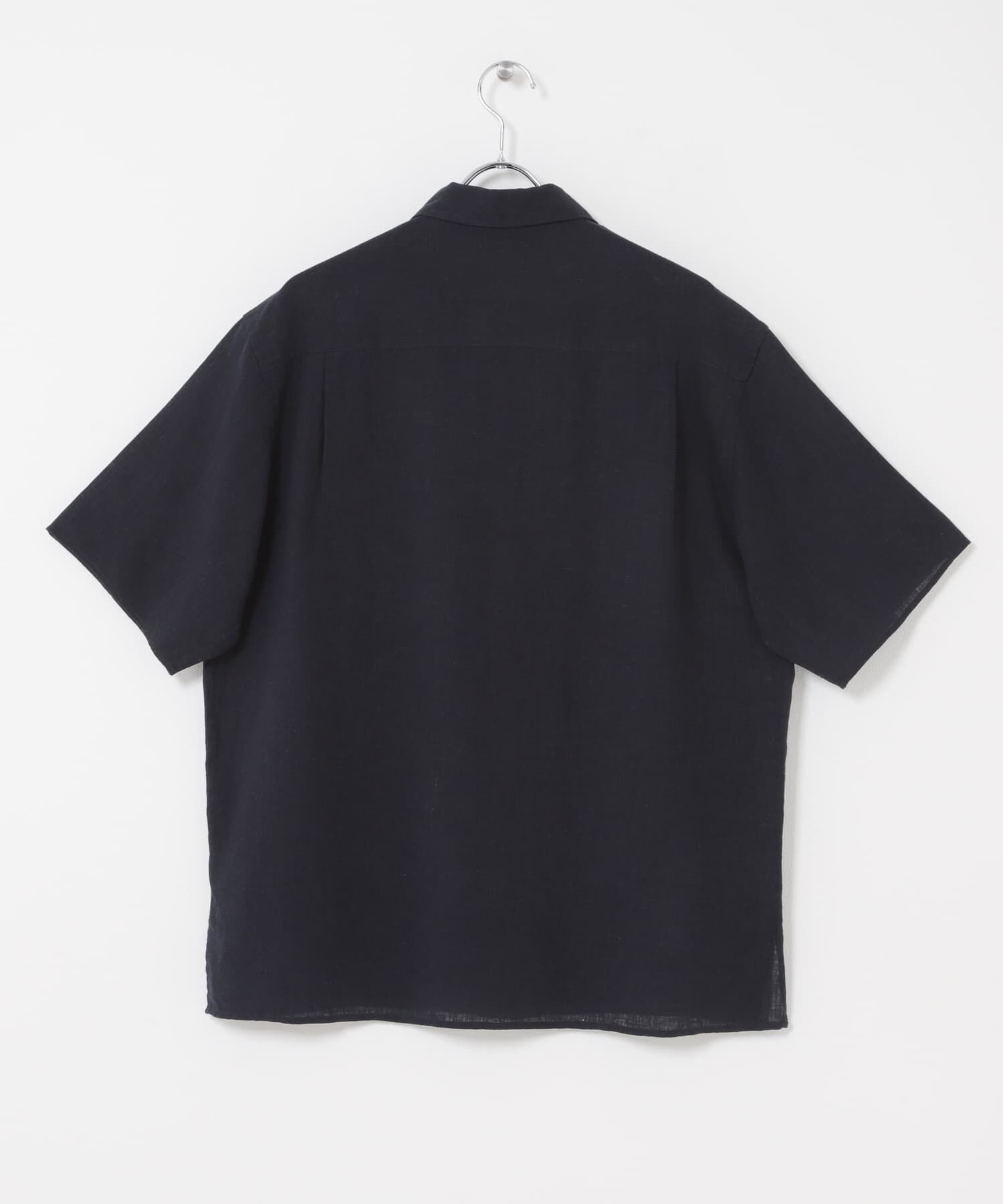 URBAN RESEARCH DOORS「カバーリングリネン キャンプカラーシャツ」|シャツ・ブラウス|