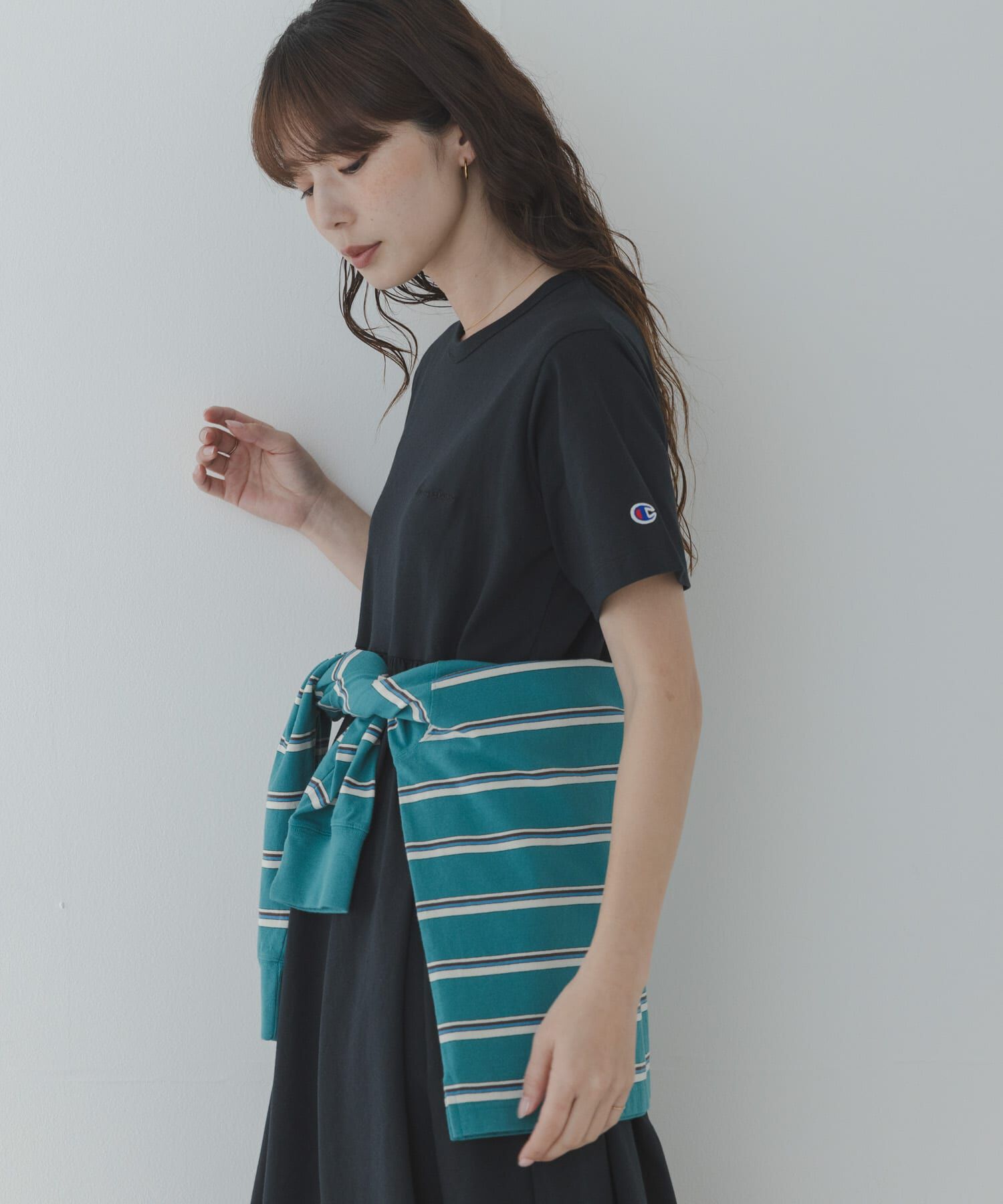 Sonny Label 「『別注』CHAMPION&times;Sonny Label　ギャザーワンピース」|ワンピース|