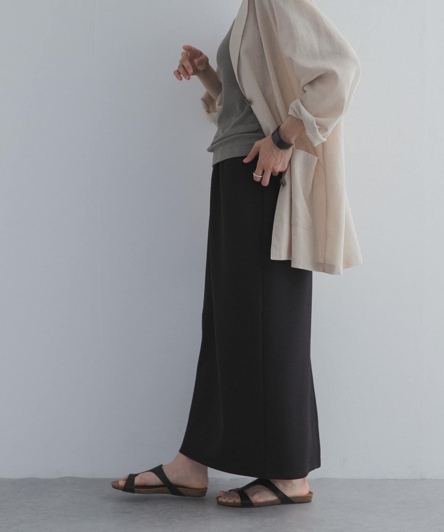 URBAN RESEARCH DOORS「接触冷感イージーカットストレートスカート」|スカート|