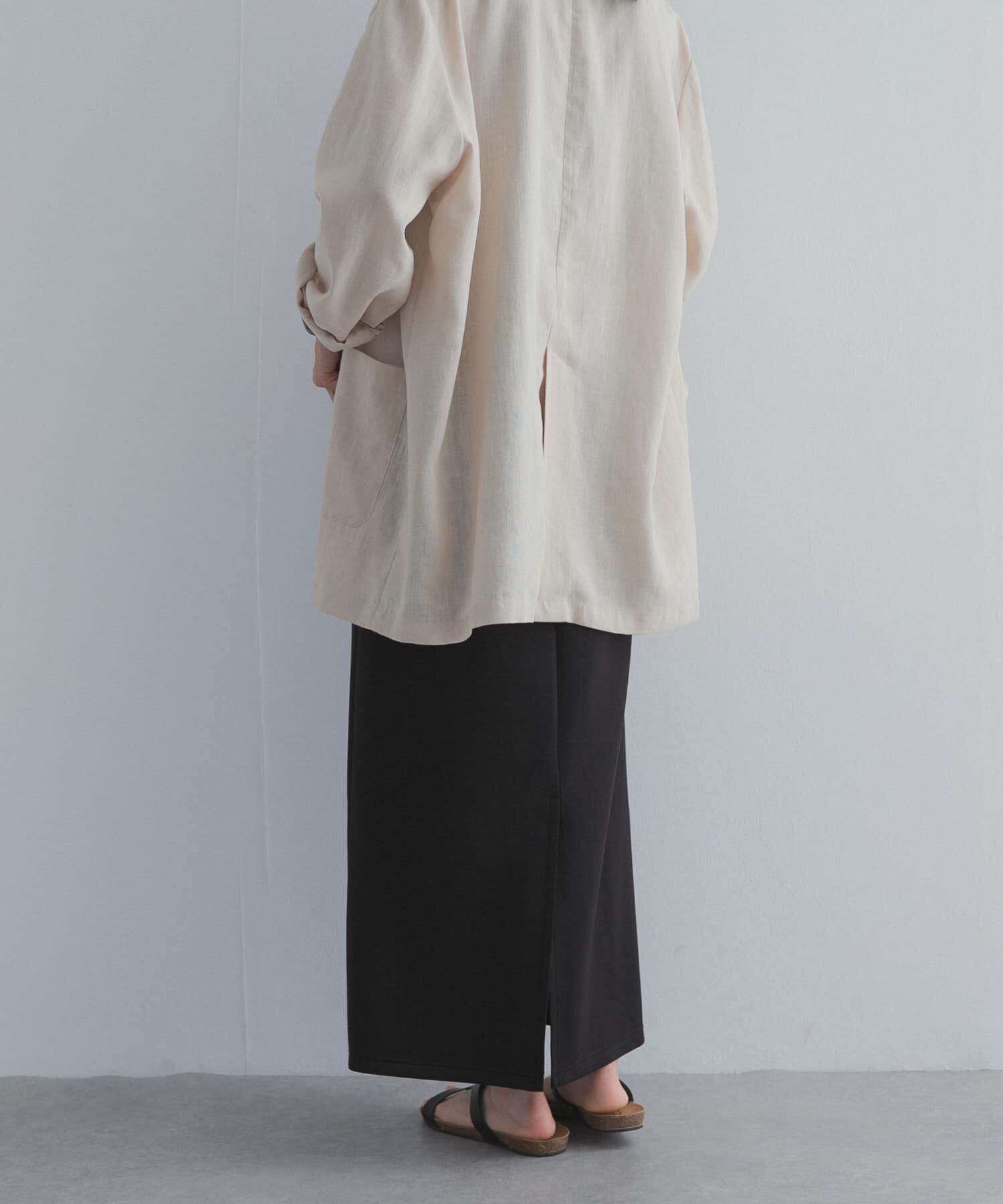 URBAN RESEARCH DOORS「接触冷感イージーカットストレートスカート」|スカート|
