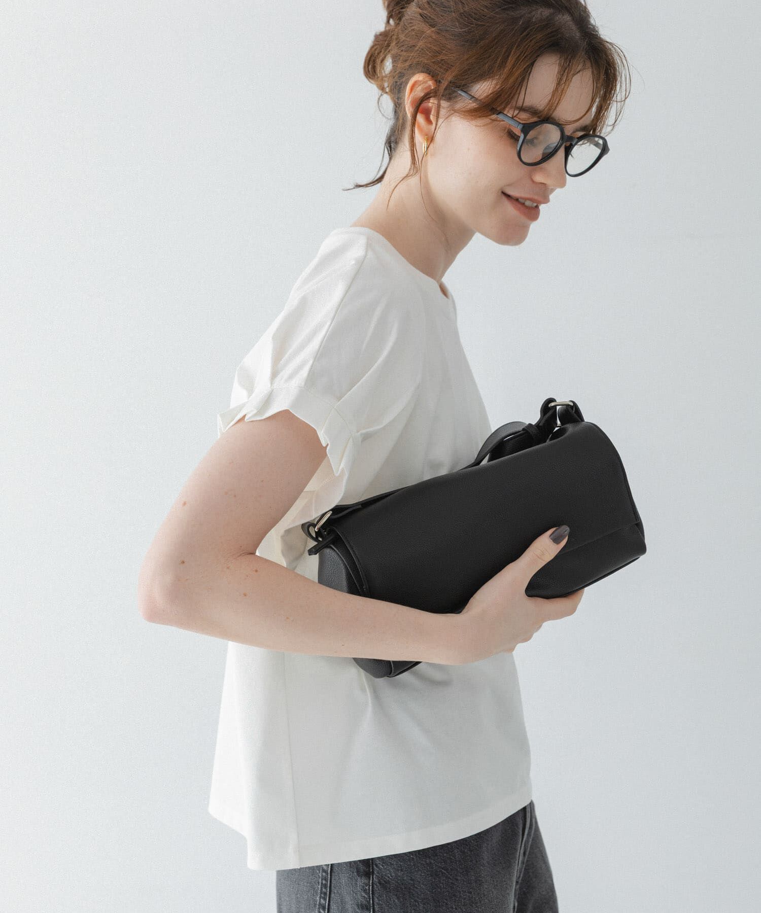 Sonny Label 「接触冷感タックスリーブプルオーバー」|Tシャツ・カットソー|オフホワイト