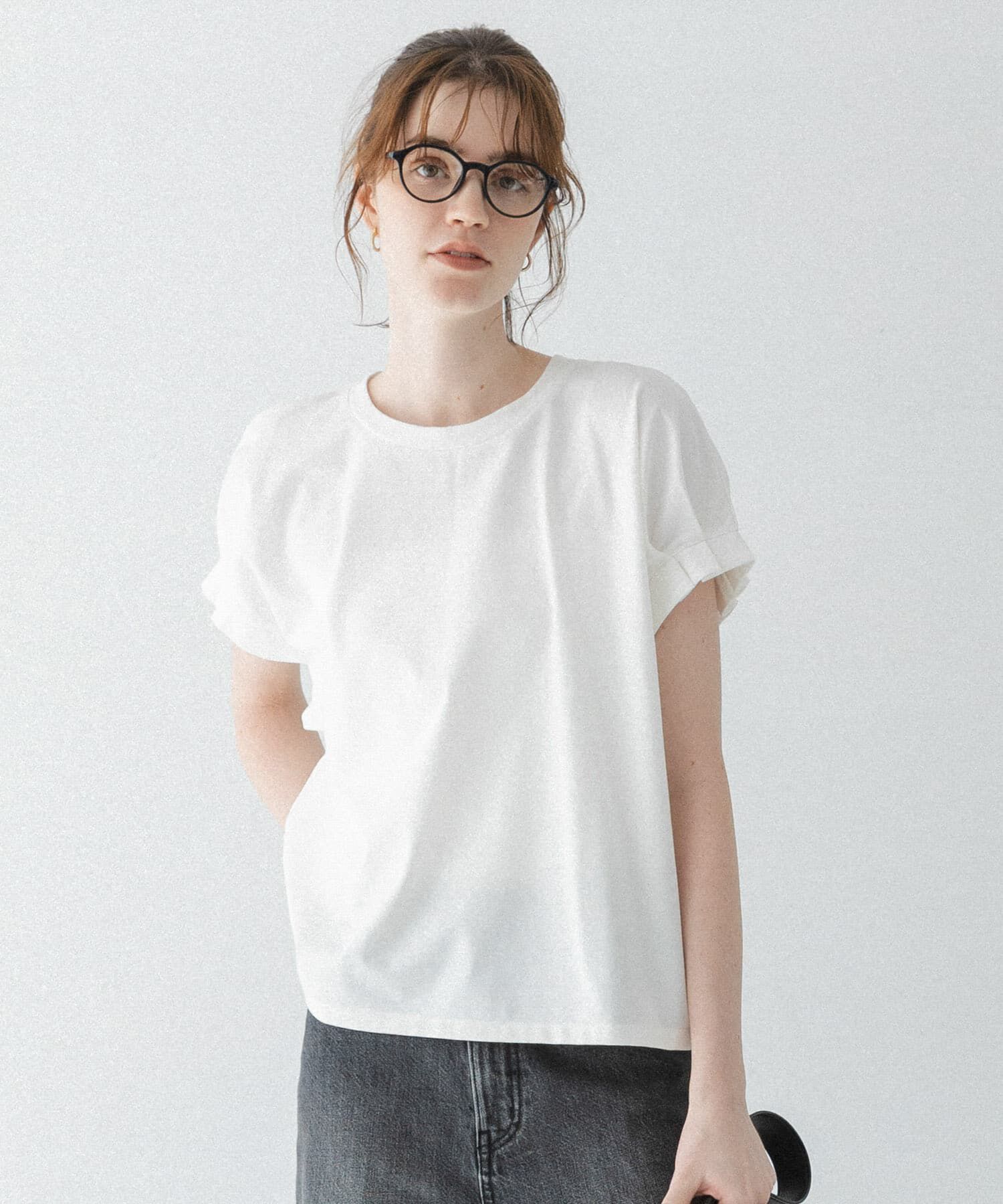 Sonny Label 「接触冷感タックスリーブプルオーバー」|Tシャツ・カットソー|