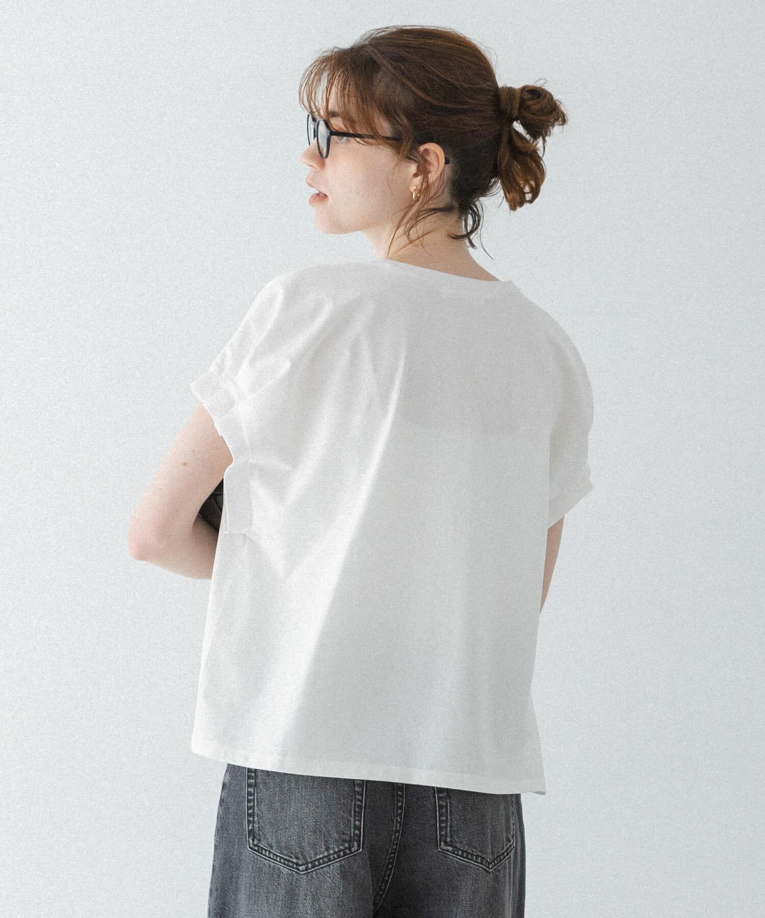 Sonny Label 「接触冷感タックスリーブプルオーバー」|Tシャツ・カットソー|