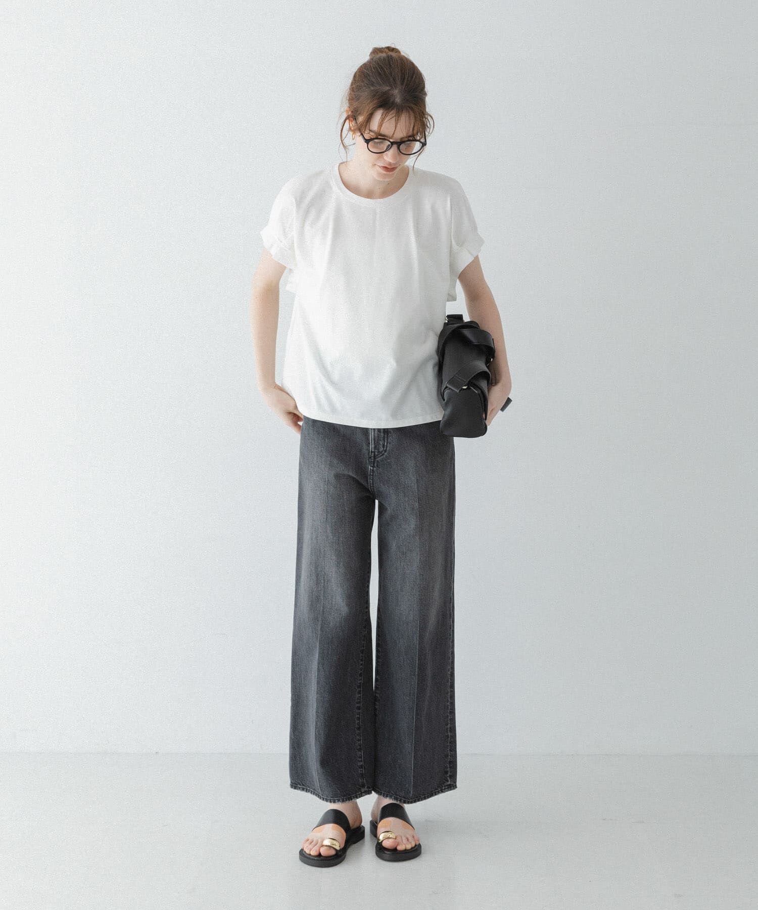 Sonny Label 「接触冷感タックスリーブプルオーバー」|Tシャツ・カットソー|