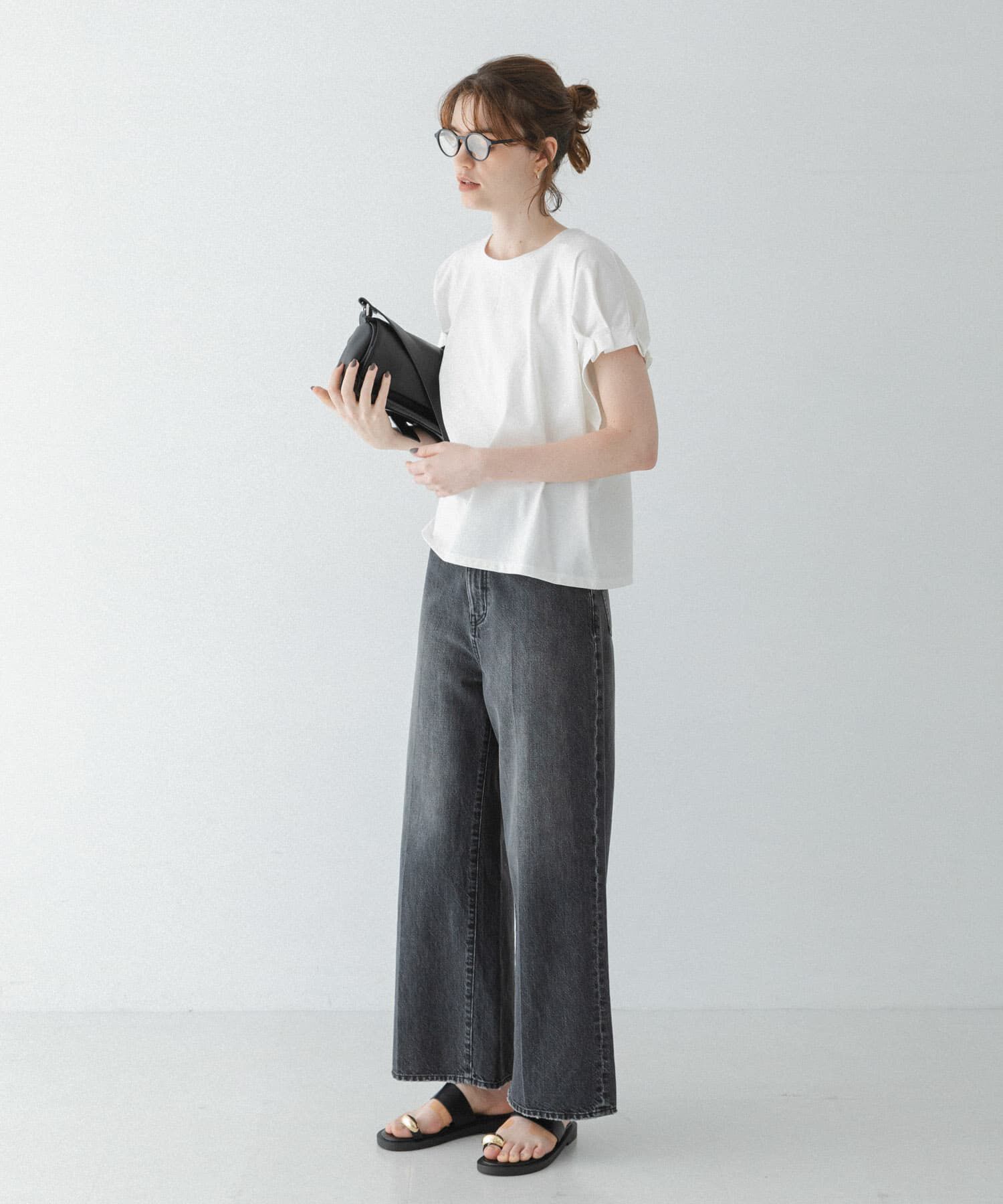 Sonny Label 「接触冷感タックスリーブプルオーバー」|Tシャツ・カットソー|