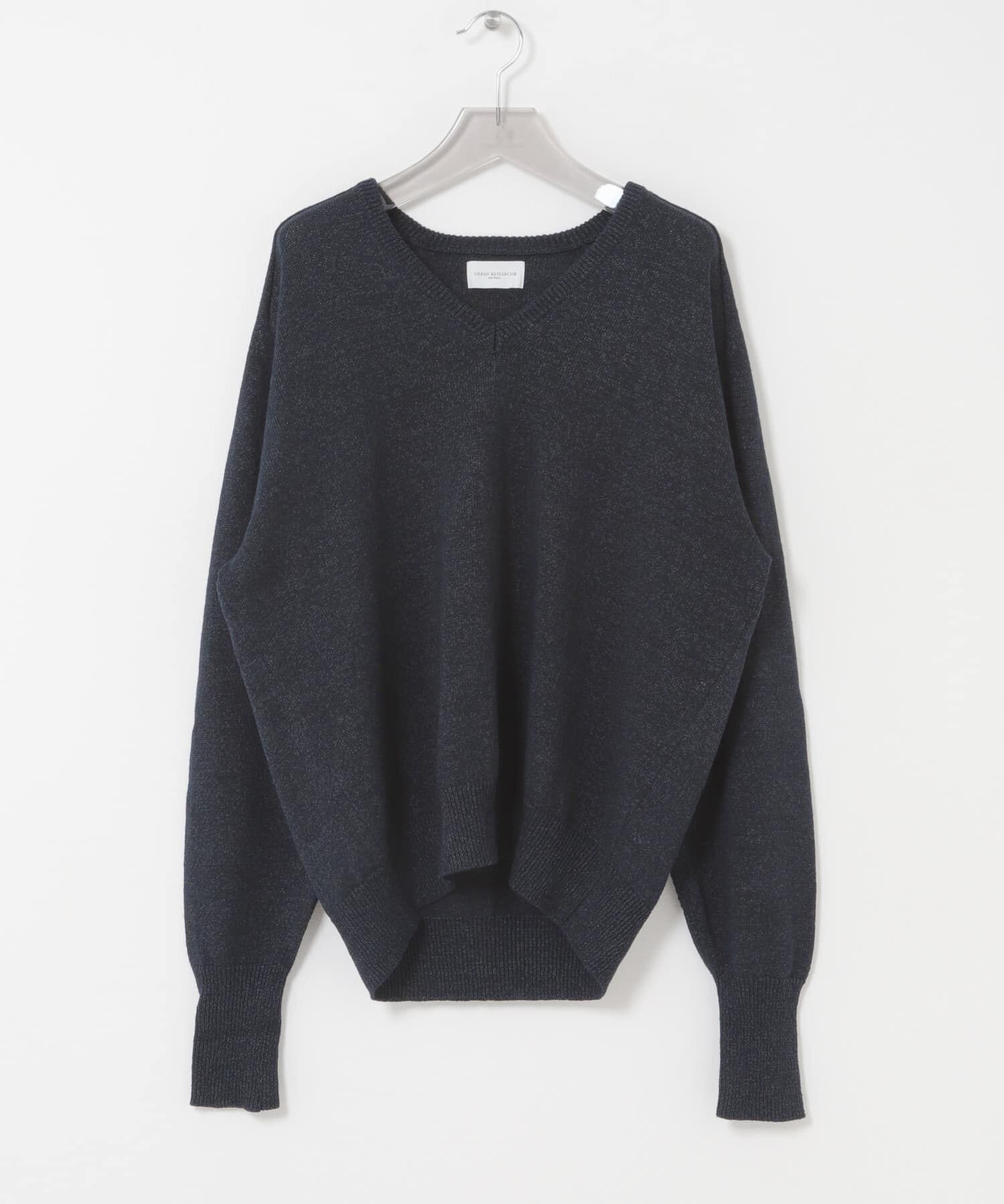 URBAN RESEARCH「new basic　WASHI WOOL V-NECK KNIT」|ニット・セーター|