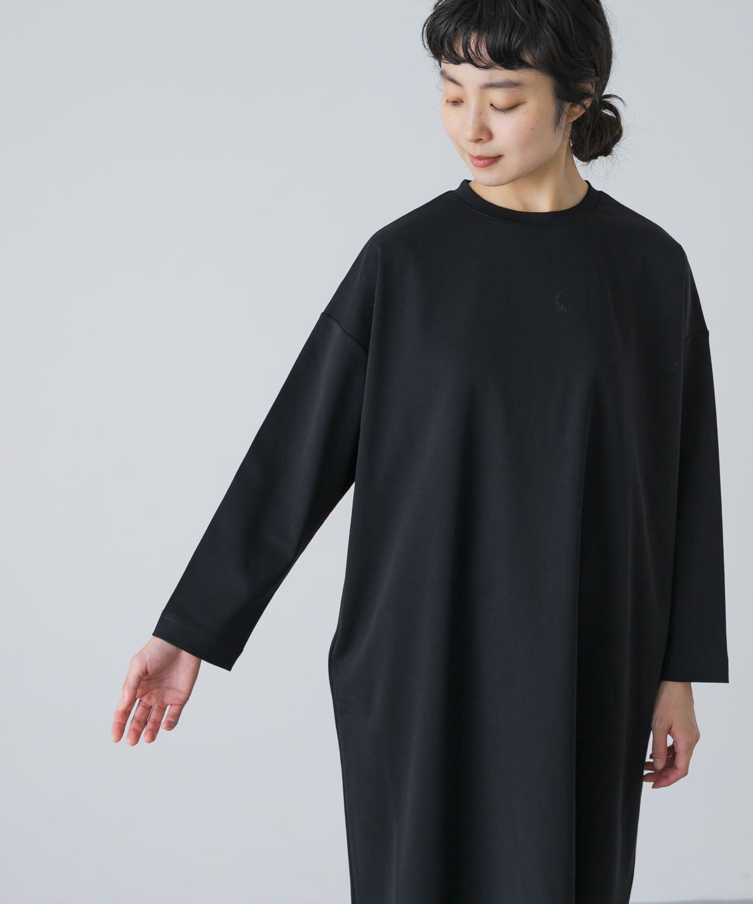 かぐれ「『2サイズ展開』ストレートワイドカットワンピース」|ワンピース|
