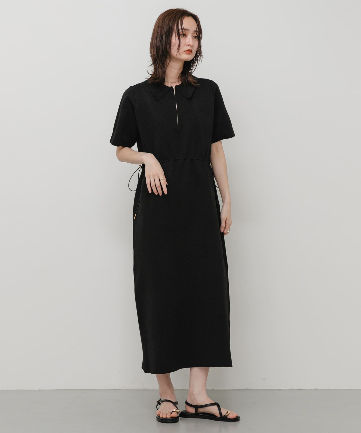 SENSE OF PLACE by URBAN RESEARCH「『洗濯可』フォルムニットワンピース」|ワンピース|