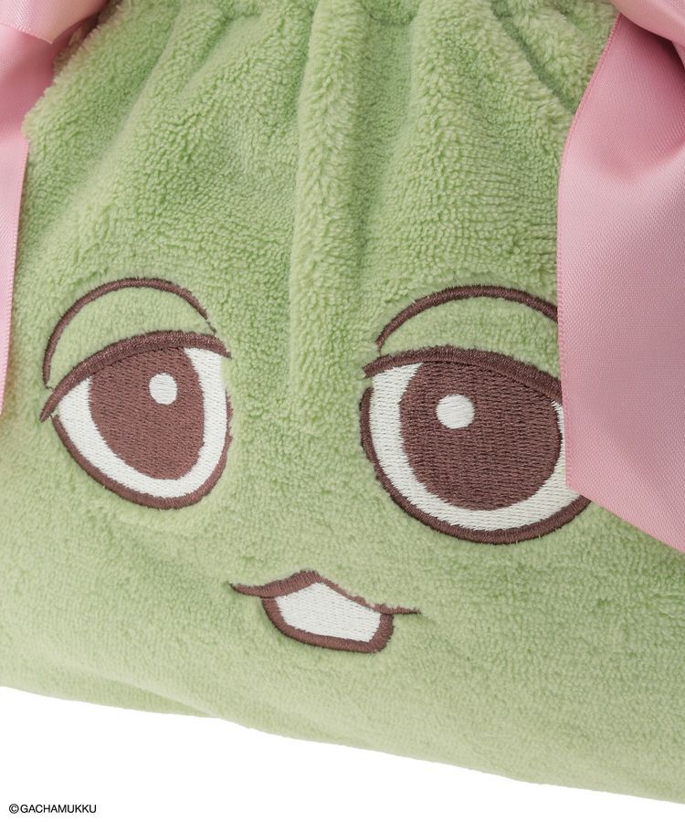 Maison de FLEUR「ガチャピン ミニダブルリボントート」|トートバッグ|