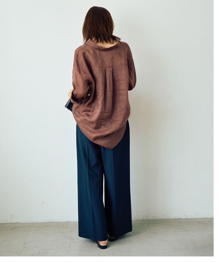 YECCA VECCA「3wayシアーリネンシャツ」|シャツ・ブラウス|