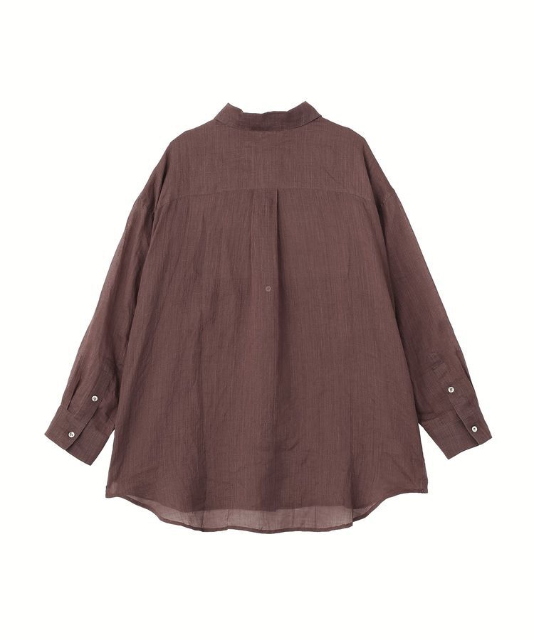 YECCA VECCA「3wayシアーリネンシャツ」|シャツ・ブラウス|