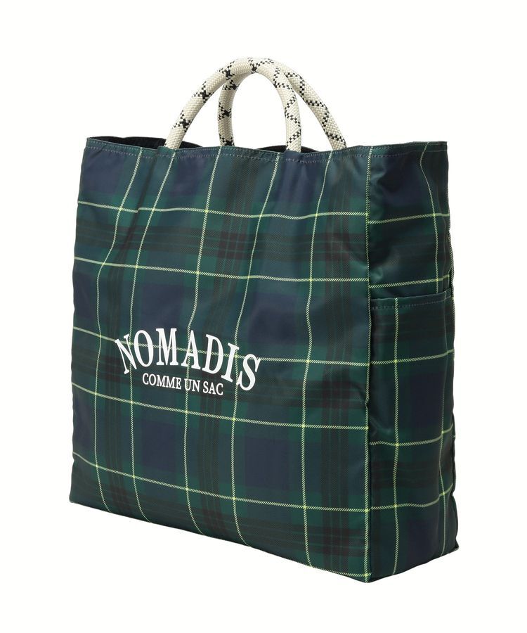 GARAGE OF GOOD CLOTHING「【NOMADIS】SAC2 チェック柄トートバッグ」|トートバッグ|