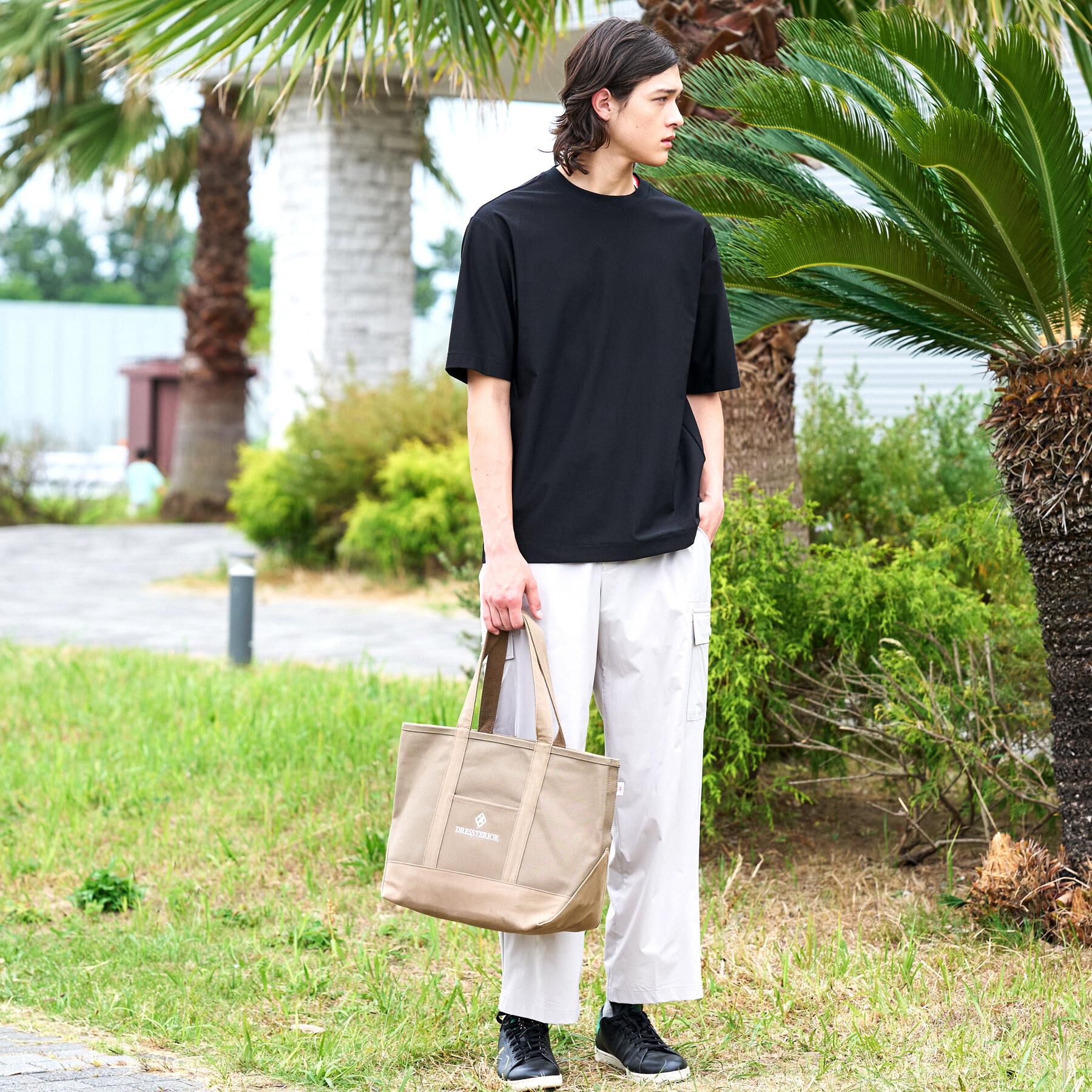 DRESSTERIOR「【接触冷感/UVカット/ウォッシャブル】AIRTOOL クルーネックTシャツ」|Tシャツ・カットソー|