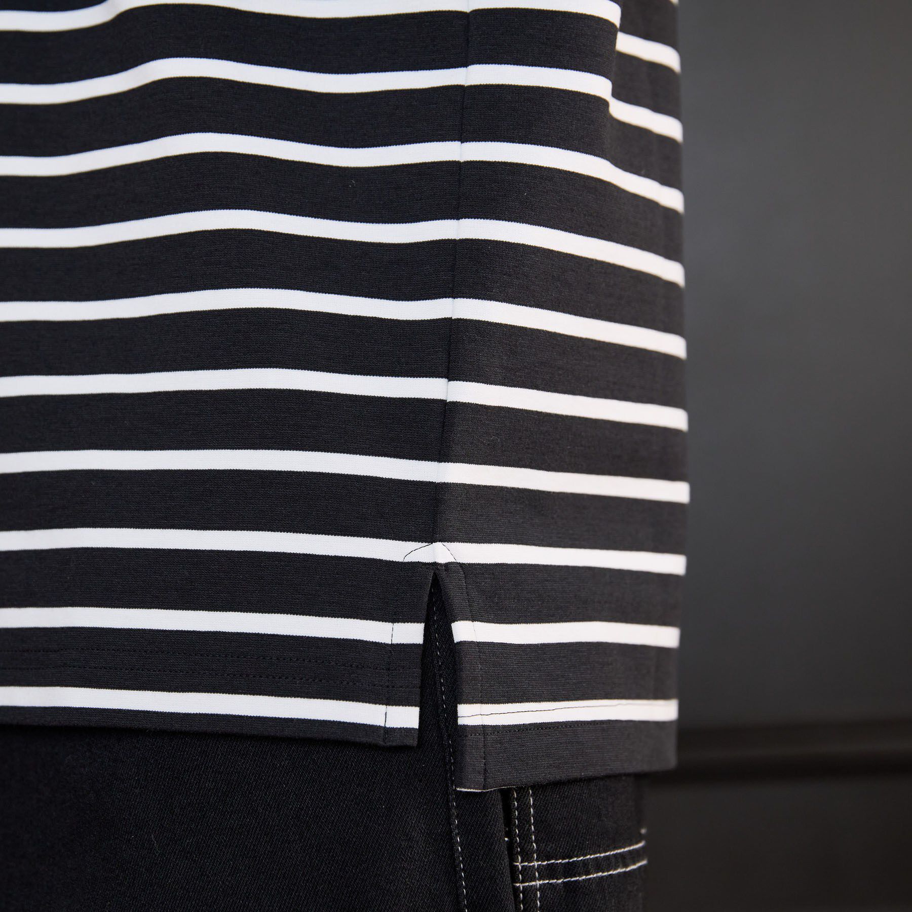 TAKEO KIKUCHI「【BOWLER HAT LABEL】オフタートル プルオーバージャージ」|Tシャツ・カットソー|
