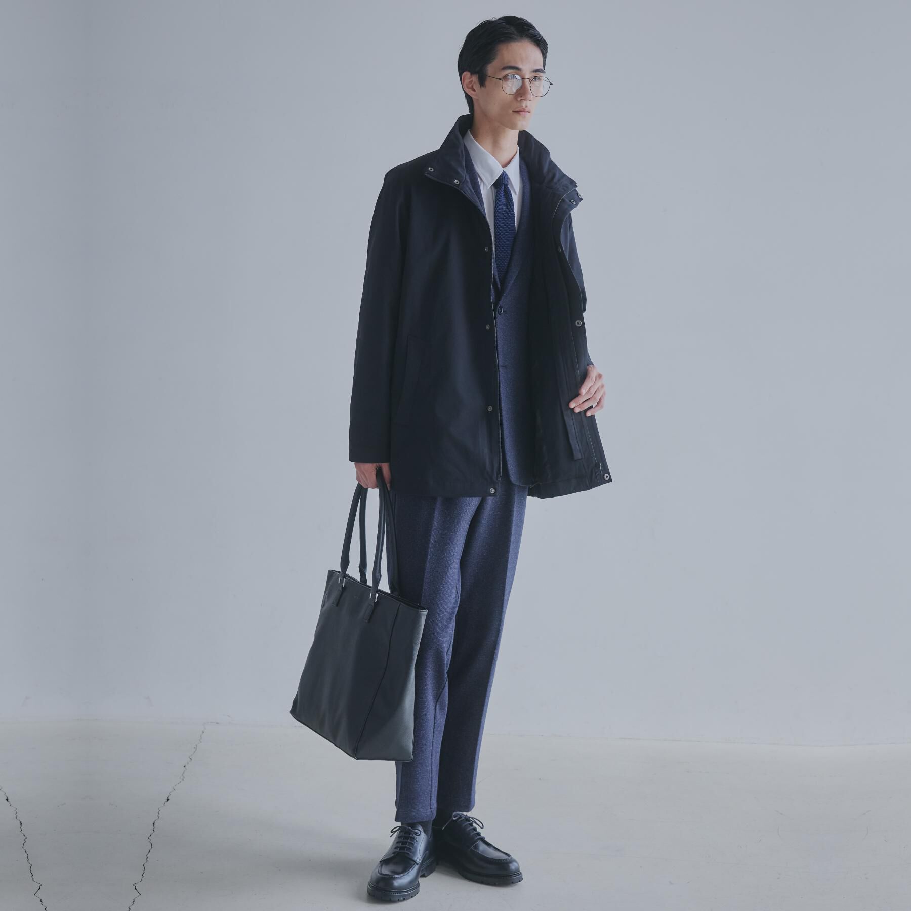 THE SHOP TK「【3WAY】中綿ライナー付き カルゼコート　洗濯機OK/ON・OFF対応」|その他|