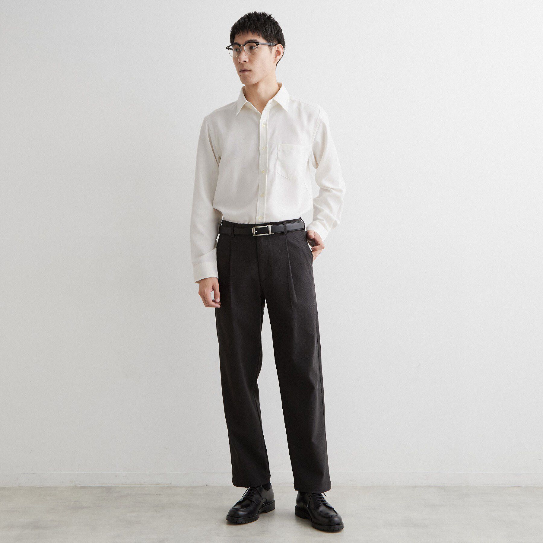 THE SHOP TK「【防シワ／洗濯機OK】アソート 長袖ネルシャツ」|シャツ・ブラウス|