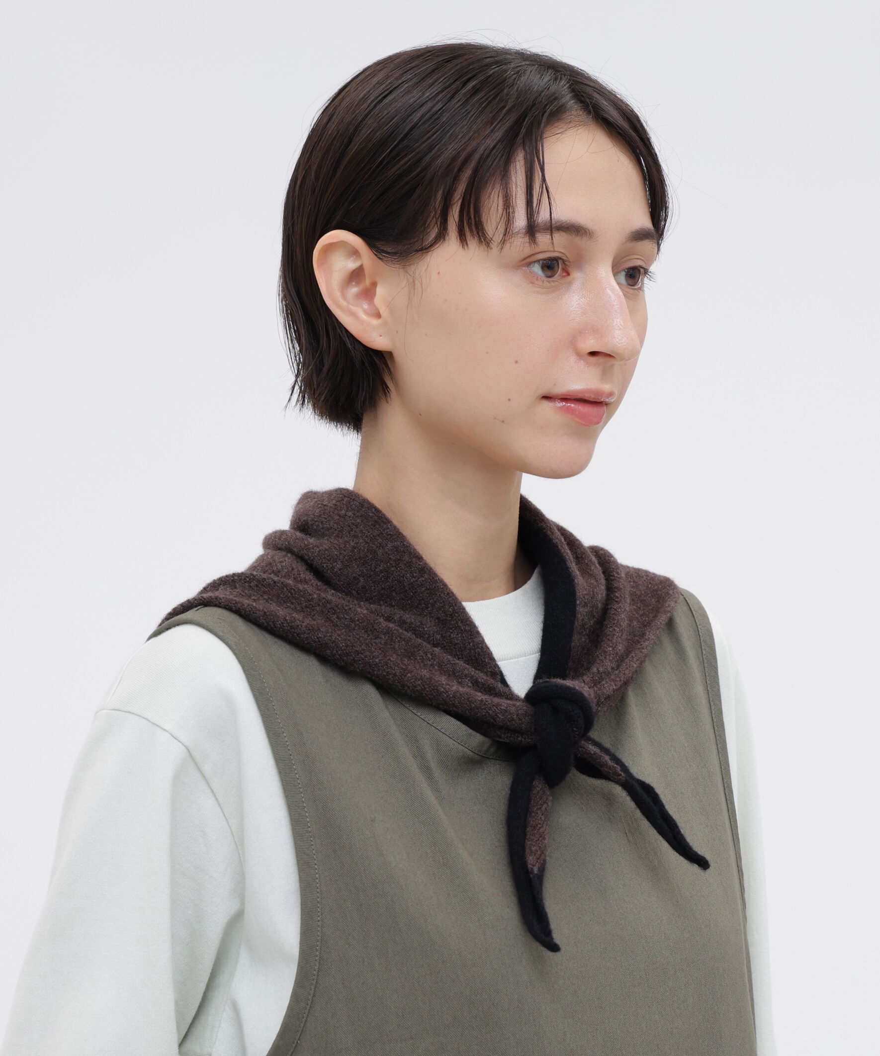 MHL.「MHL TIPPED SCOUT SCARF」|バンダナ・スカーフ|