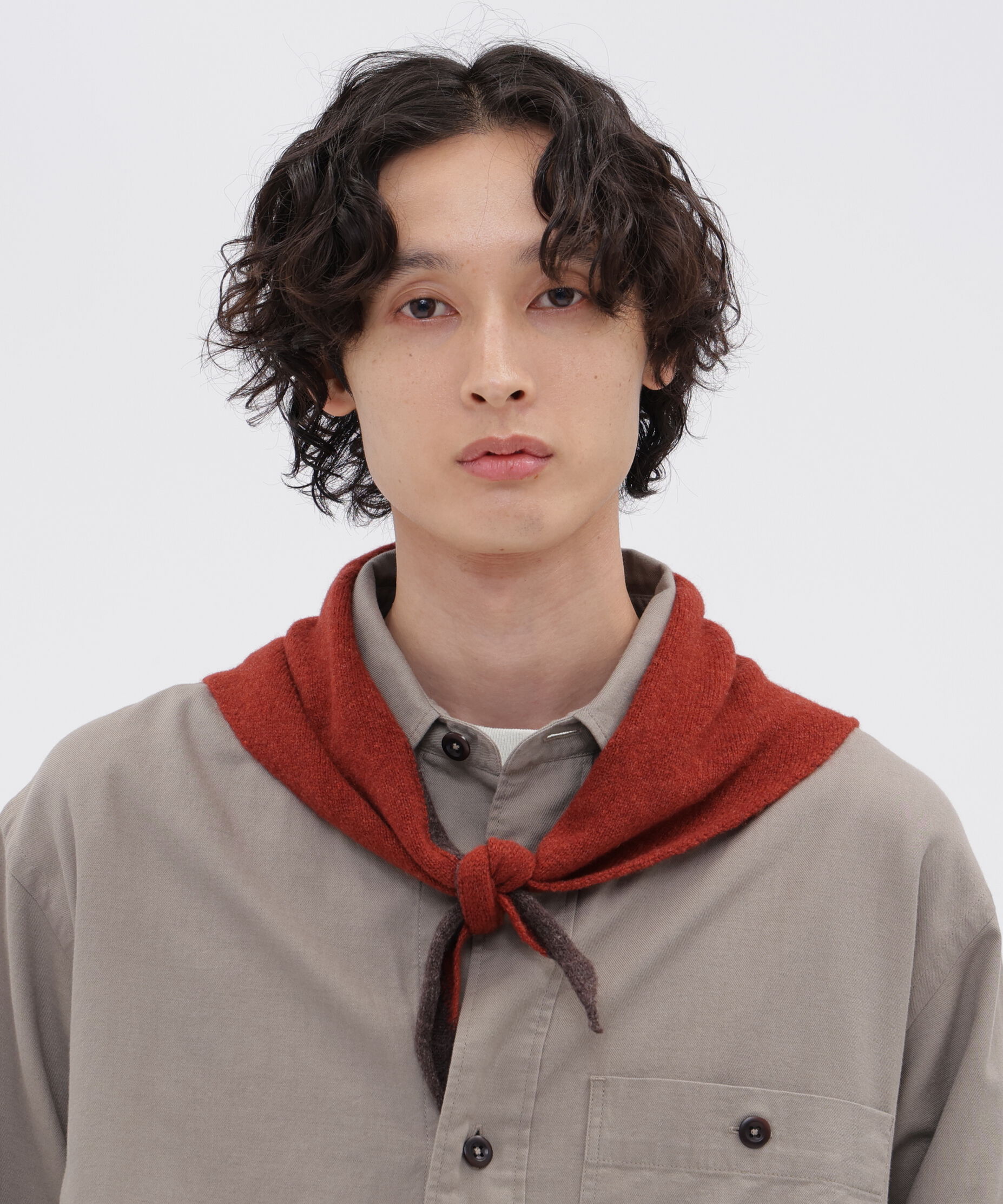 MHL.「MHL TIPPED SCOUT SCARF」|バンダナ・スカーフ|