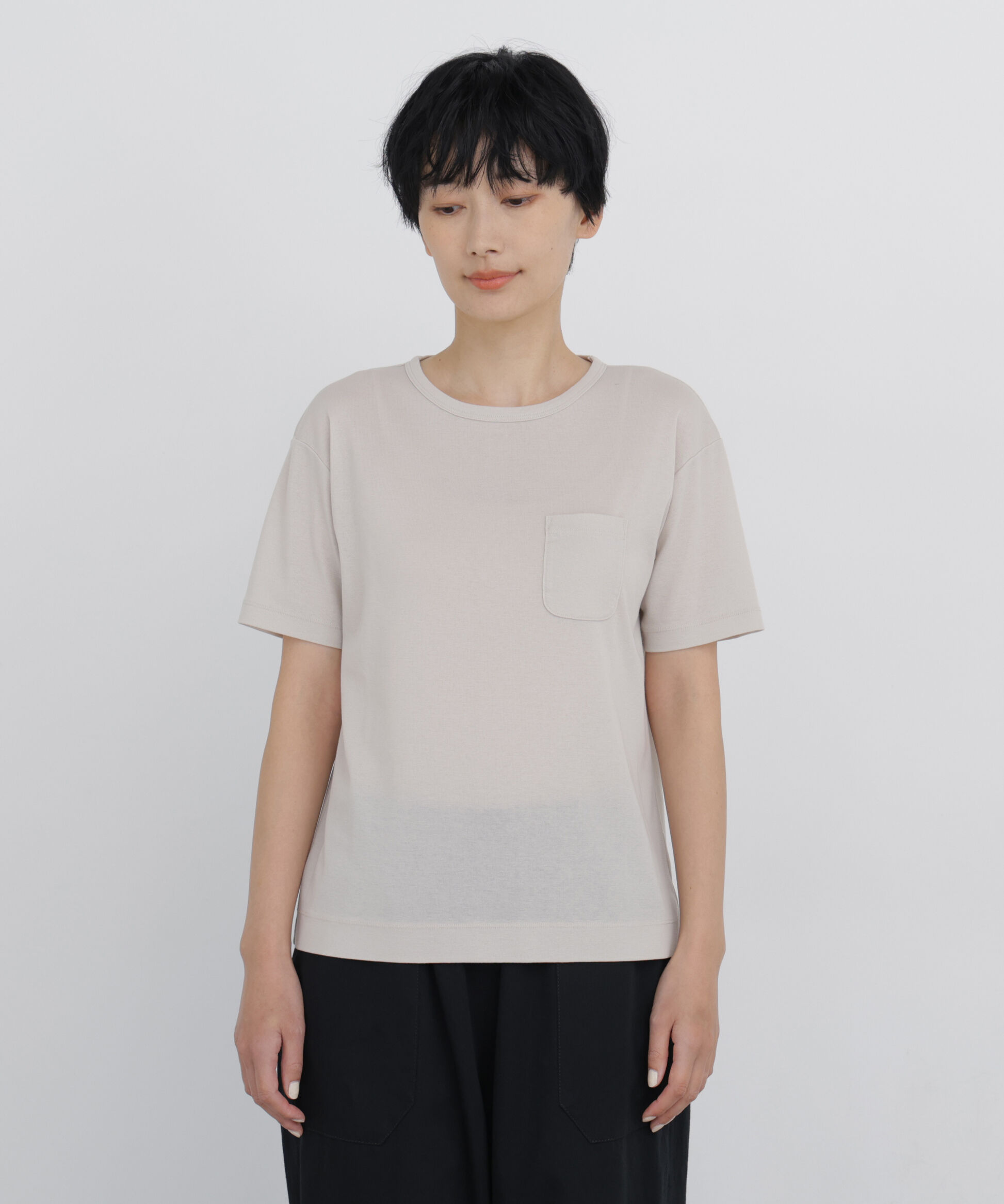  「◆《清涼素材 / 接触冷感 / 吸水速乾》 コンパクトポケットＴシャツ」|Tシャツ・カットソー|