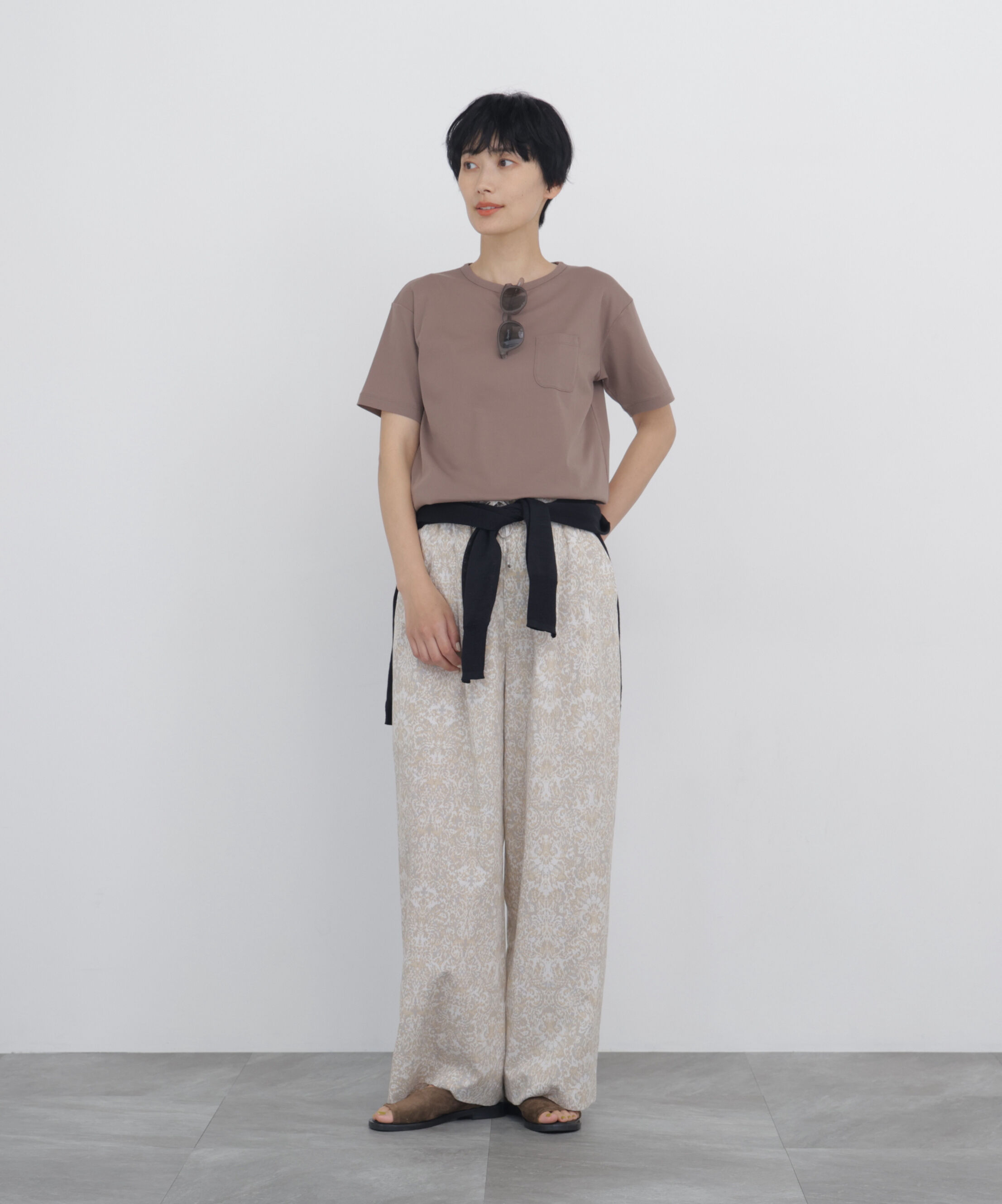  「◆《清涼素材 / 接触冷感 / 吸水速乾》 コンパクトポケットＴシャツ」|Tシャツ・カットソー|