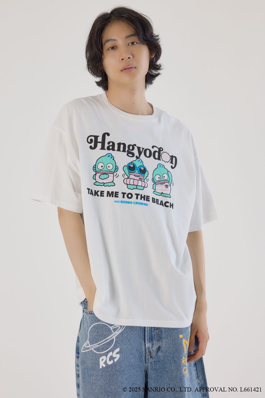 RODEO CROWNS「(サンリオキャラクターズ)ビーチハンギョドンTシャツ」|Tシャツ・カットソー|