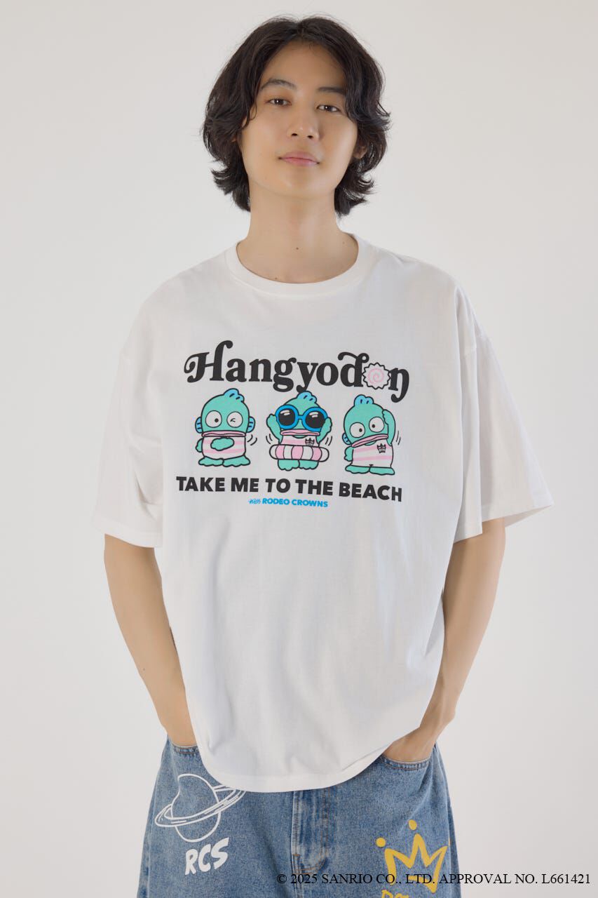RODEO CROWNS「(サンリオキャラクターズ)ビーチハンギョドンTシャツ」|Tシャツ・カットソー|