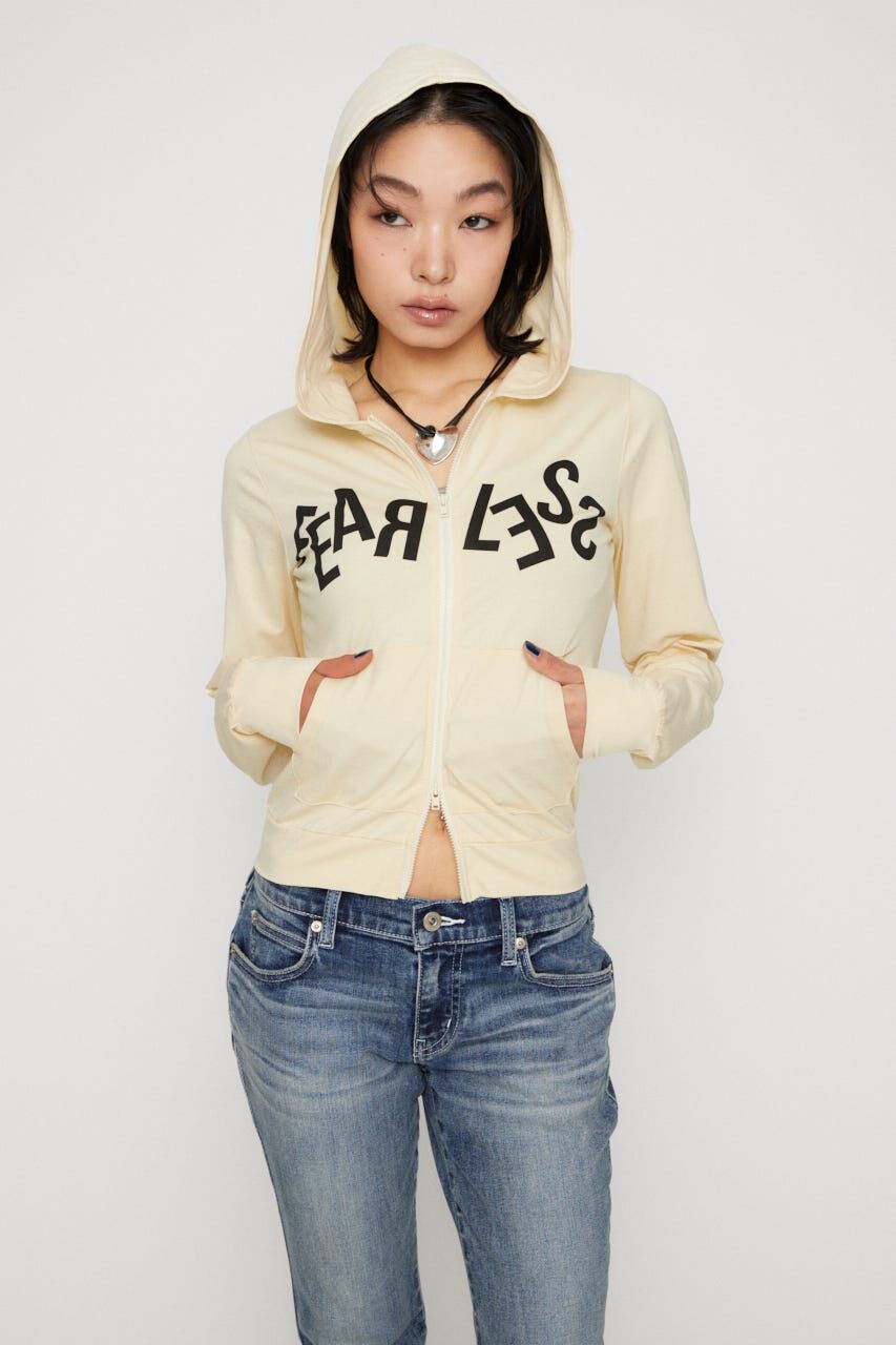 LAGUA GEM「LETTERING  PRINT LIGHT パーカー」|パーカー|