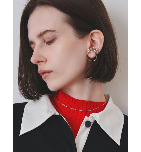 ELENDEEK「ASYMMETRY EAR CUFF」|イヤーカフ|