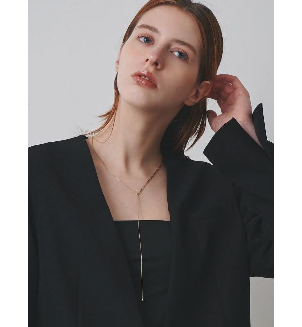 ELENDEEK「DESIGN CHAIN SLIDER NECKLACE」|ネックレス|